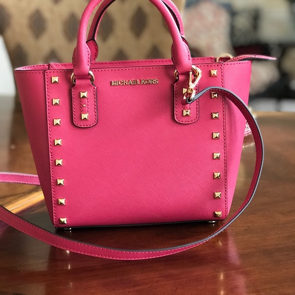 Authentic Michael Kors small studded sandrine - Picture 4 of 7